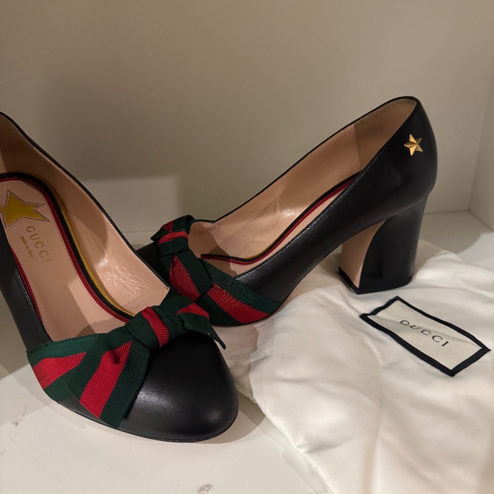 Woman’s Gucci heels